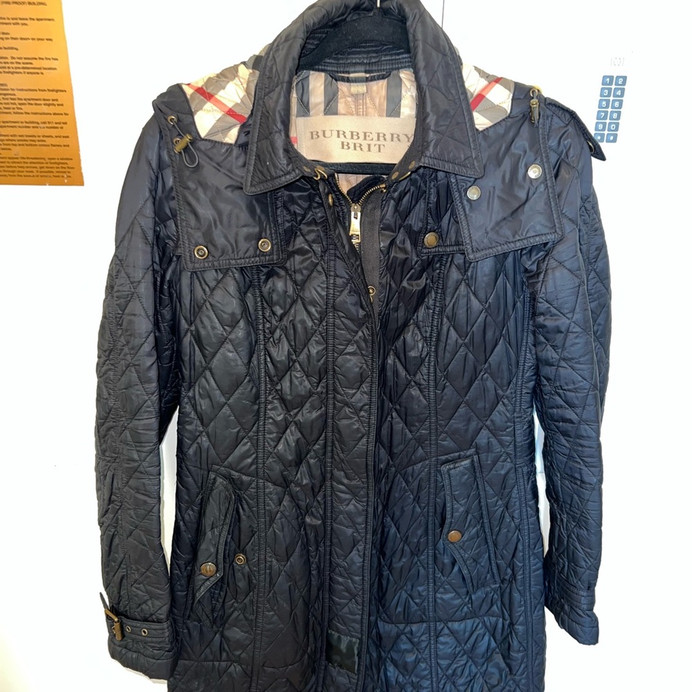 Burberry Brit Black Quilted Women’s Jacket